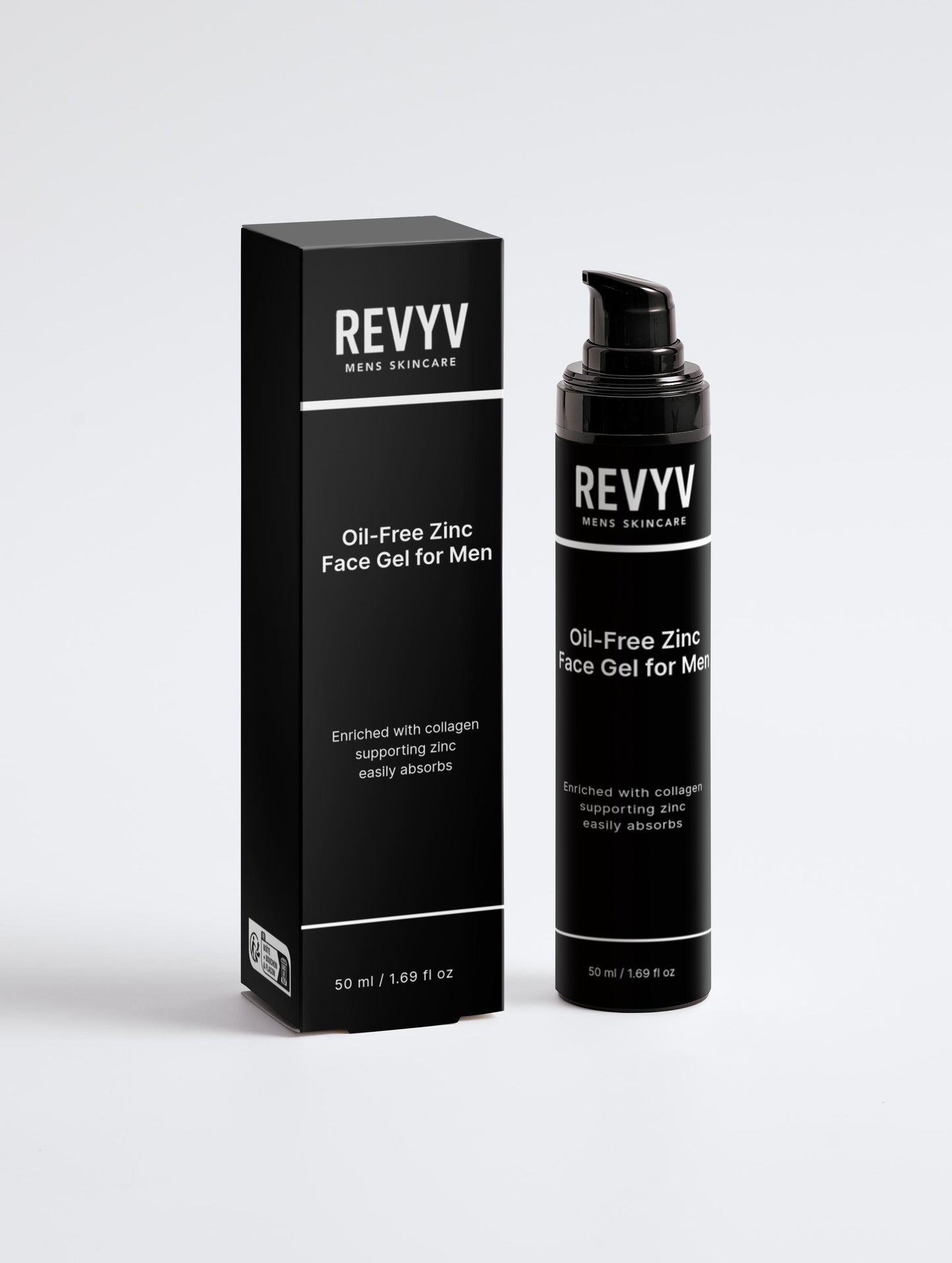 Oil-Free Zinc Face Gel for Men