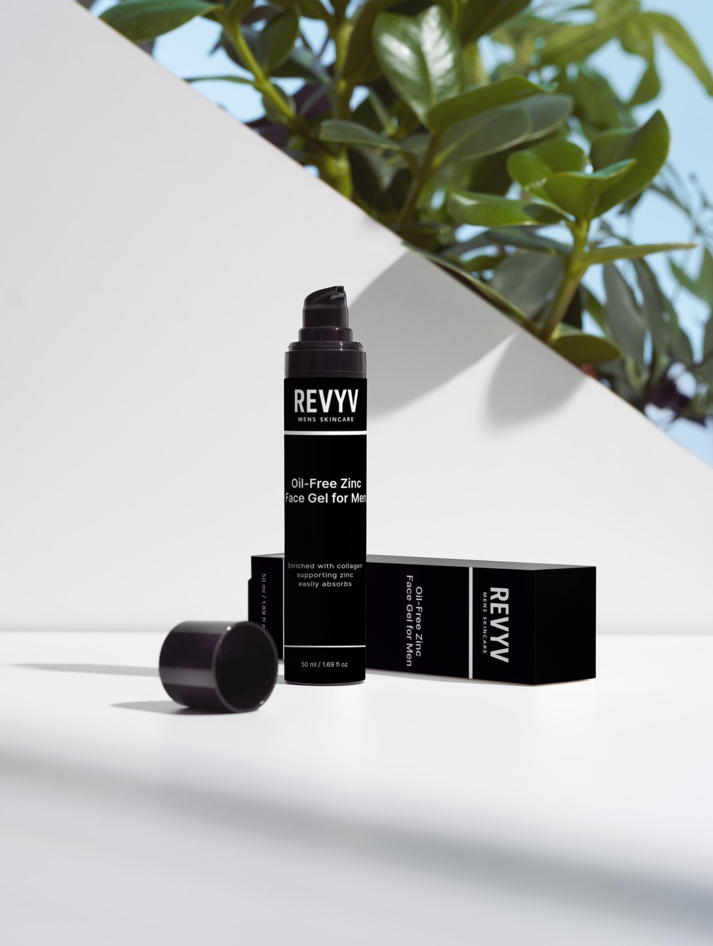 Oil-Free Zinc Face Gel for Men
